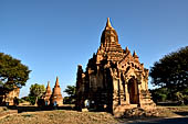 Bagan Myanmar. Temples near Abeyadana, Myinkaba. 